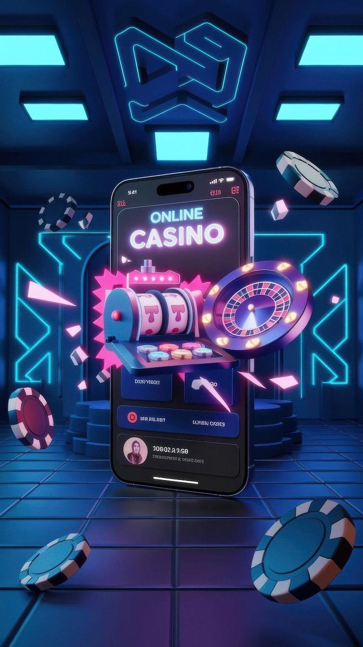Pengguna memeriksa keamanan akun mobile